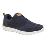 Mens Rdek Navy Mesh/Faux Suede Casual