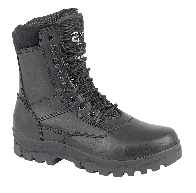 Grafters Black Combat Boot