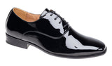 Mens GOOR Patent PU Oxford Shoe