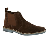 Roamers Suede Twin Gusset Ankle Boot
