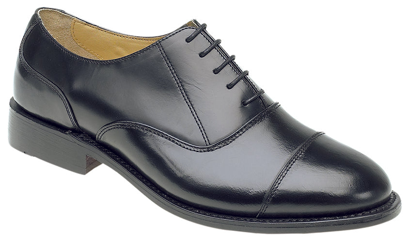 Mens Kensington Capped Oxford Leather Shoe