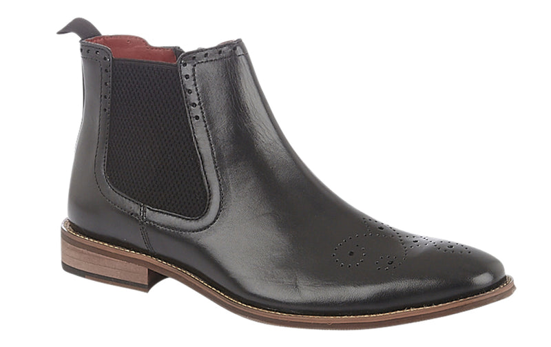 Mens Roamers Leather Ankle Boot