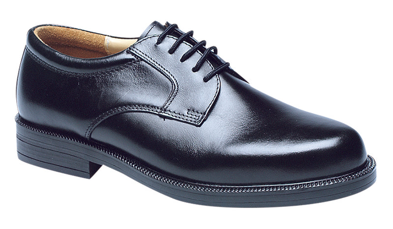 Mens Scimitar Black Leather Plain Gibson