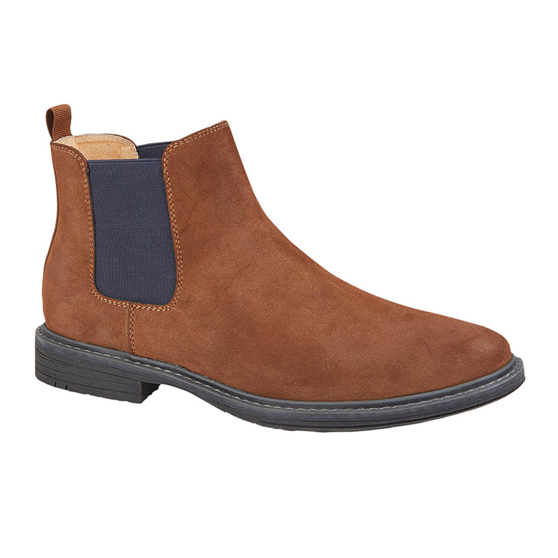 Mens Goor Synthetic Nubuck Twin Gusset Boot