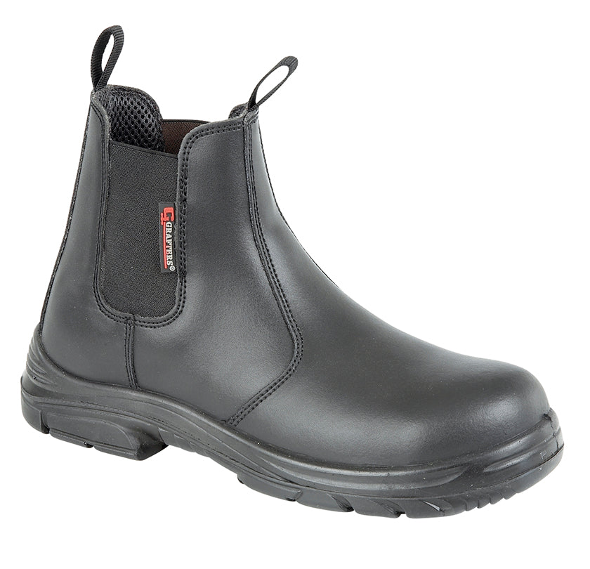 Mens  Grafters "Super Wide EEEE" Safety Boot