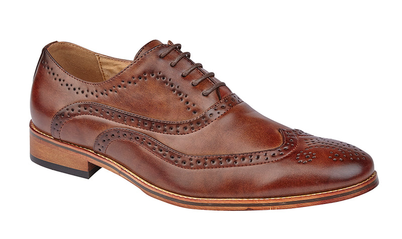 Mens GOOR Oxford Brogue Shoe