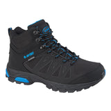 Mens Waterproof HI-TEC Waterproof Walking Boot "Raven"