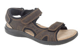 Mens Crazy Horse Leather Sandal