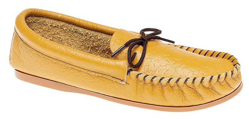 Mens  Leather "Gordon" Moccasin Slipper