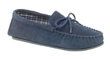 Mens "Bruce" Moccasin Slipper