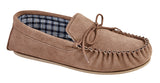 Mens "Bruce" Moccasin Slipper