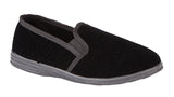 Mens Velour Slipper 
