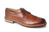Catesby Mens Tan Leather Formal Brogue