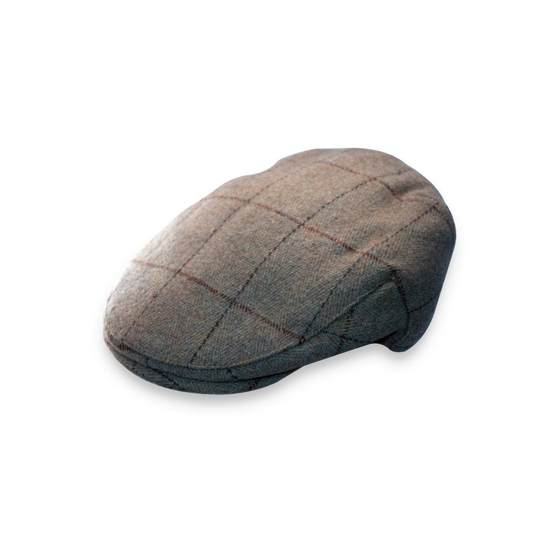 PJ Powell Tweed Flat Cap
