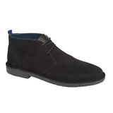 Mens Roamers Real Suede 2 Eyelet Desert Boot