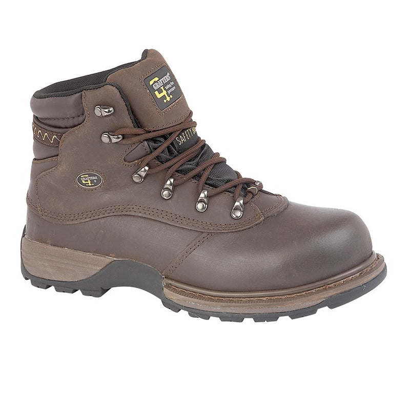 Mens Grafters Waxy Leather Safety Boot