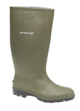 Dunlop 'Pricemastor' Wellingtons in Black or Green