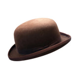Brown Wool Felt Bowler Hat
