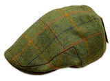 Woodland Green Wool Flat cap